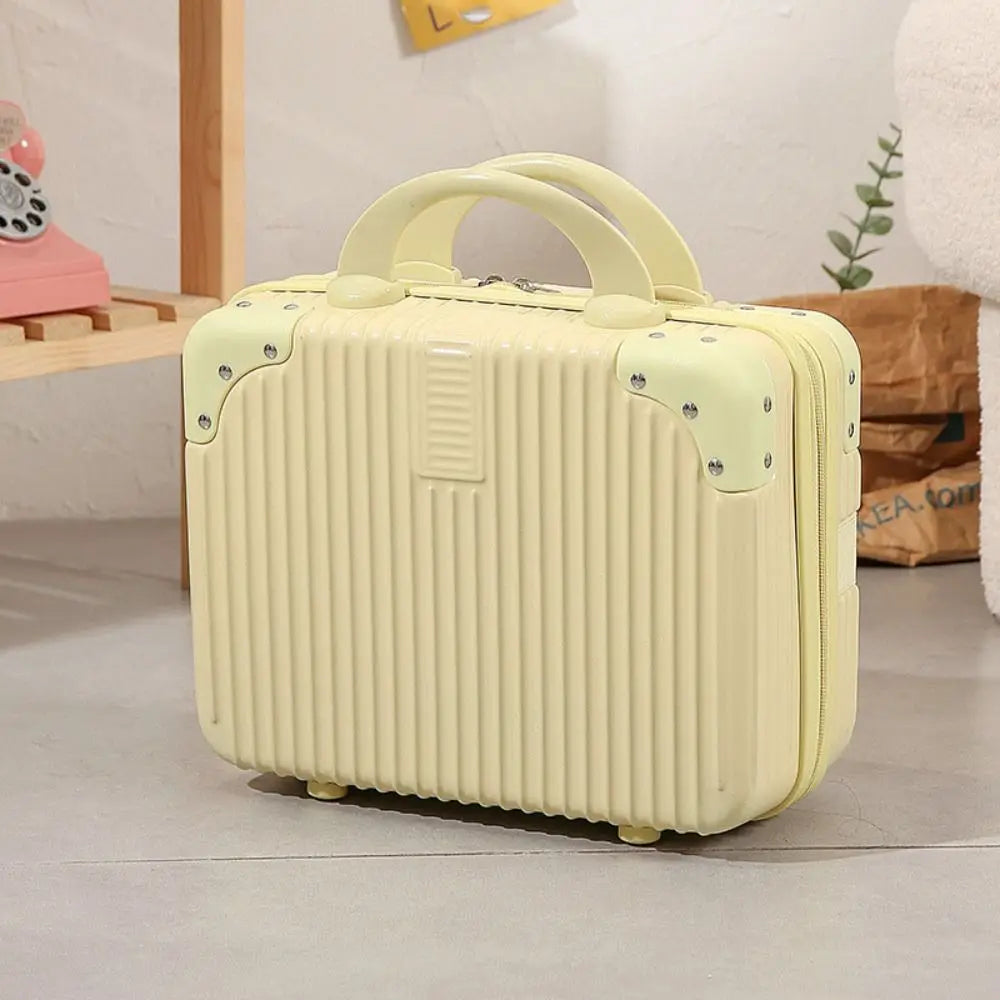 Portable Makeup Travel Case with Secure Lock"