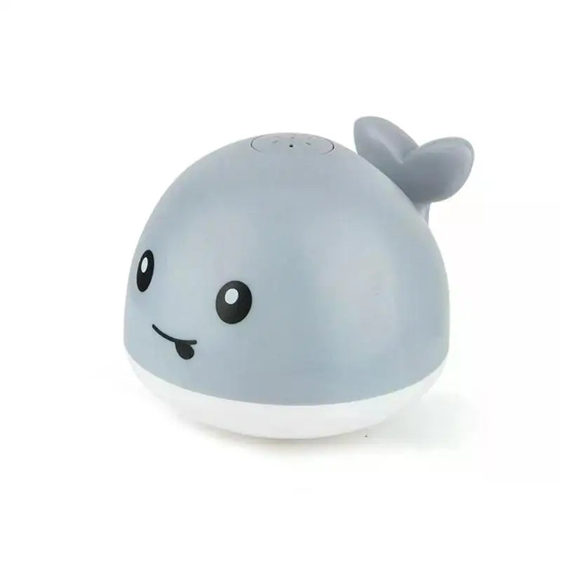 Boule de bain électrique en forme de baleine avec lumière LED et son