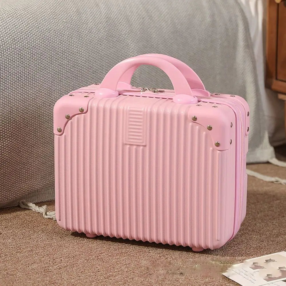 Portable Makeup Travel Case with Secure Lock"