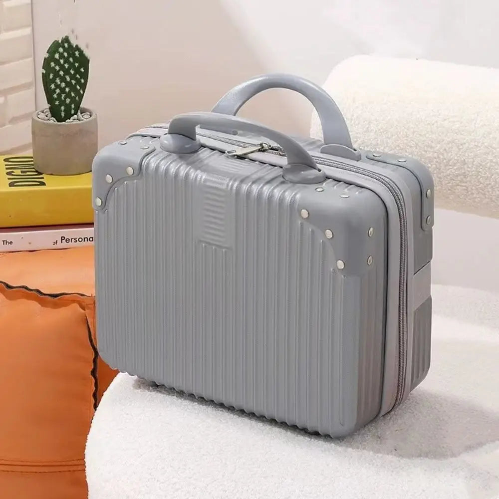 Portable Makeup Travel Case with Secure Lock"
