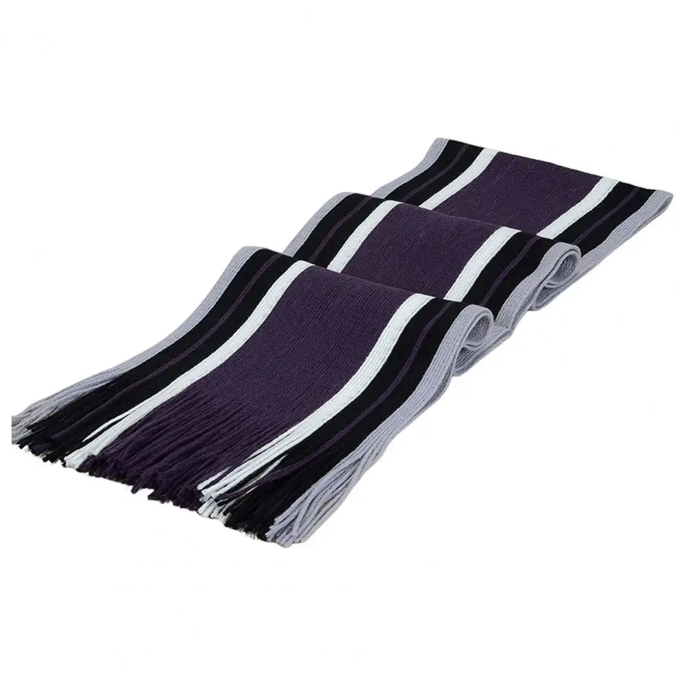 Écharpe en tricot confortable classique