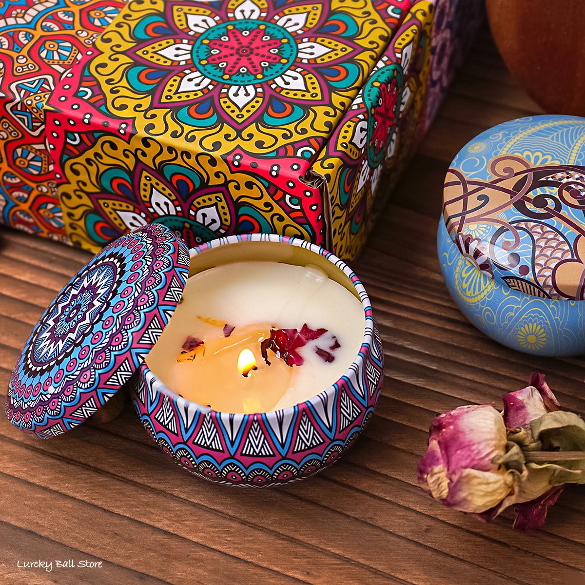 Romantic Ambience Aromatic Candles