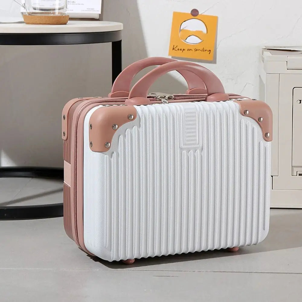 Portable Makeup Travel Case with Secure Lock"