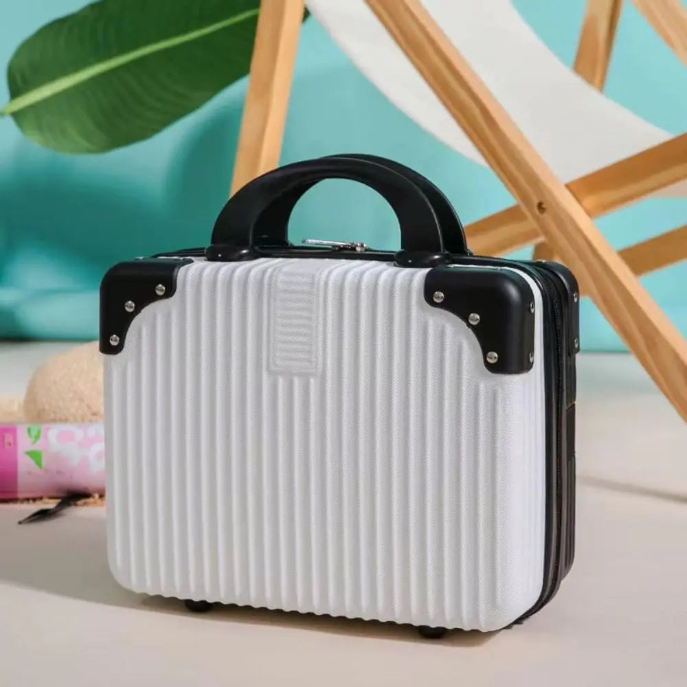 Portable Makeup Travel Case with Secure Lock"