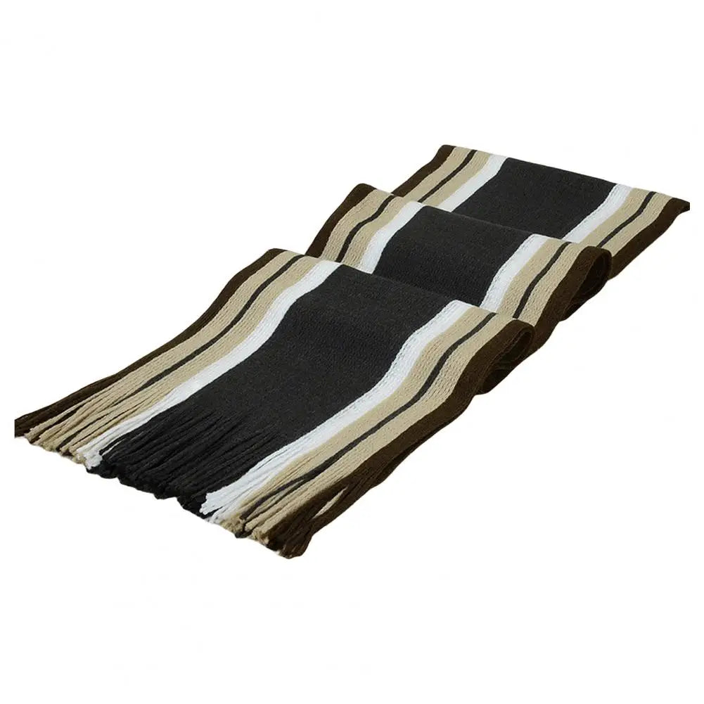 Écharpe en tricot confortable classique