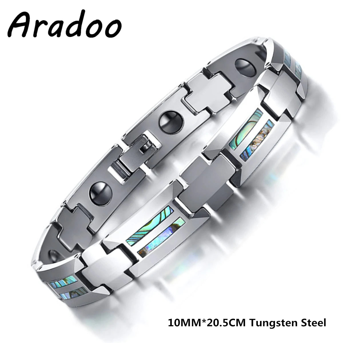 Onyx Fusion Men's Link Bracelet
