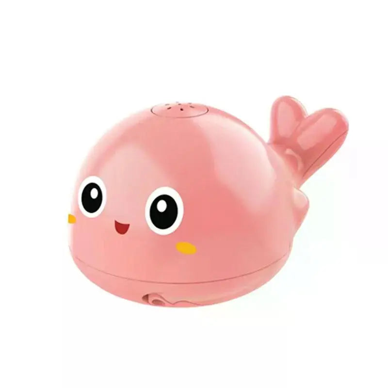 Boule de bain électrique en forme de baleine avec lumière LED et son