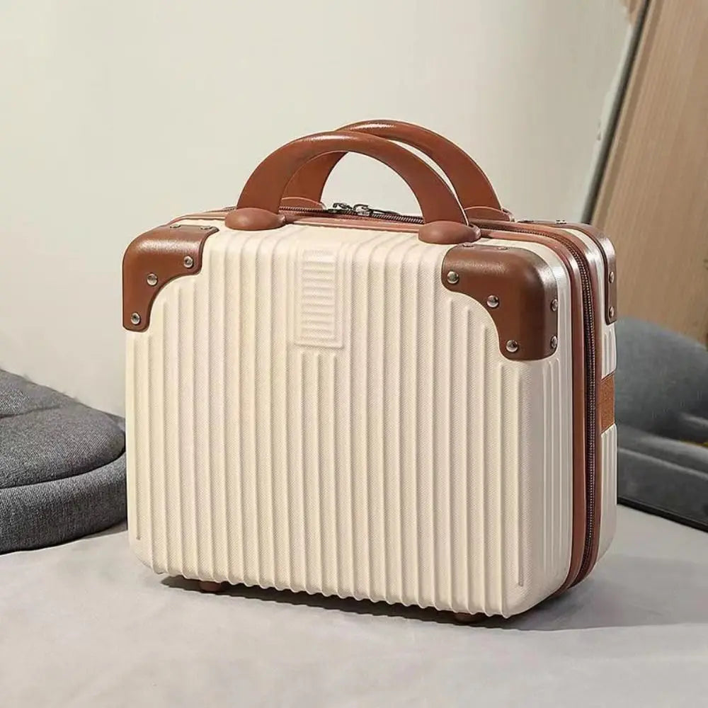 Portable Makeup Travel Case with Secure Lock"