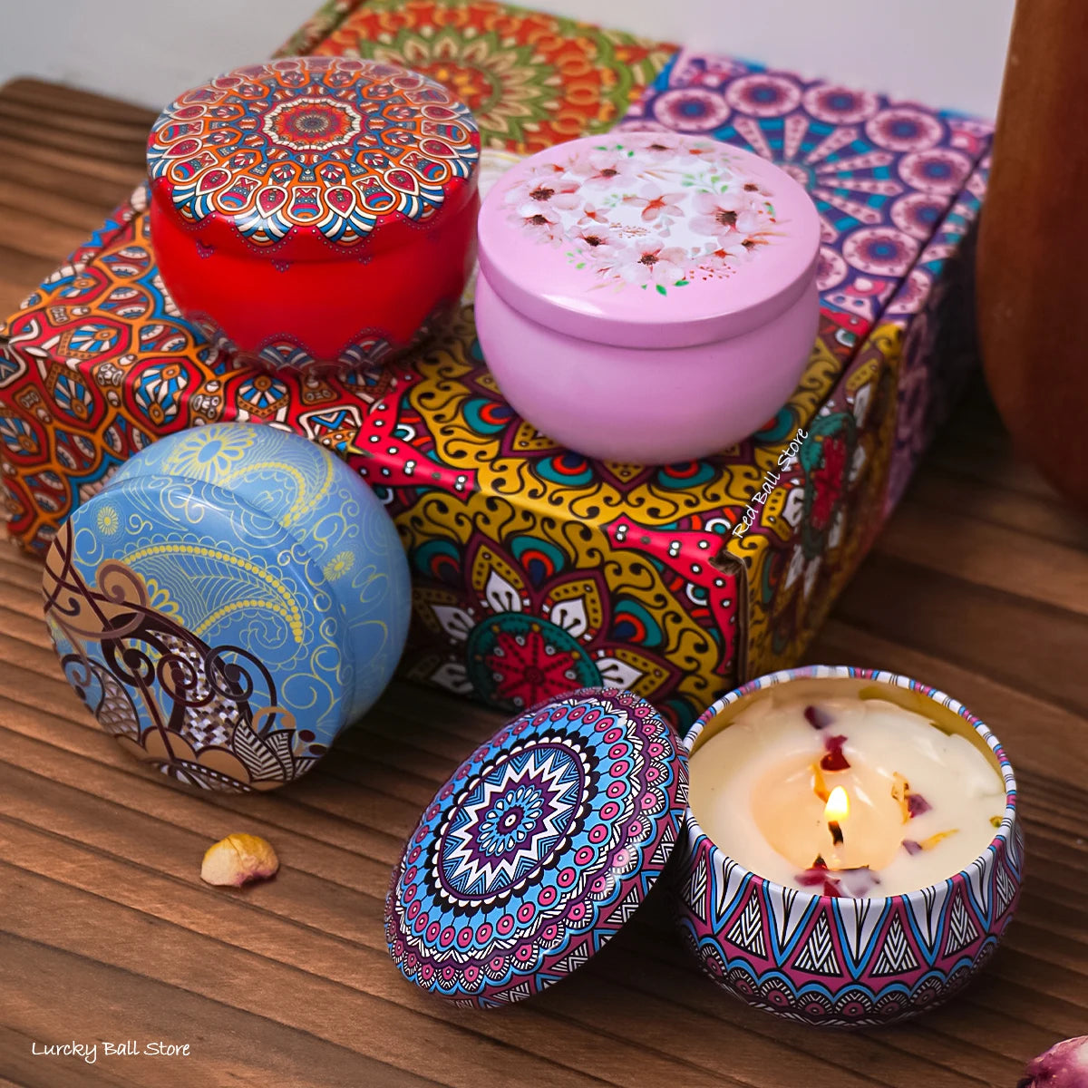 Romantic Ambience Aromatic Candles