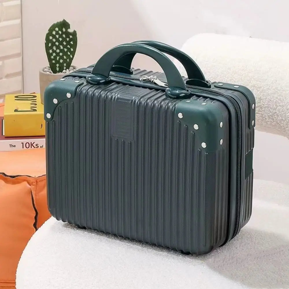 Portable Makeup Travel Case with Secure Lock"