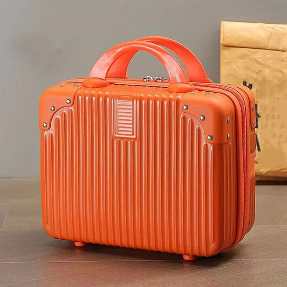 Portable Makeup Travel Case with Secure Lock"