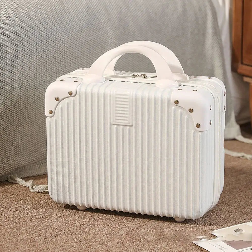 Portable Makeup Travel Case with Secure Lock"