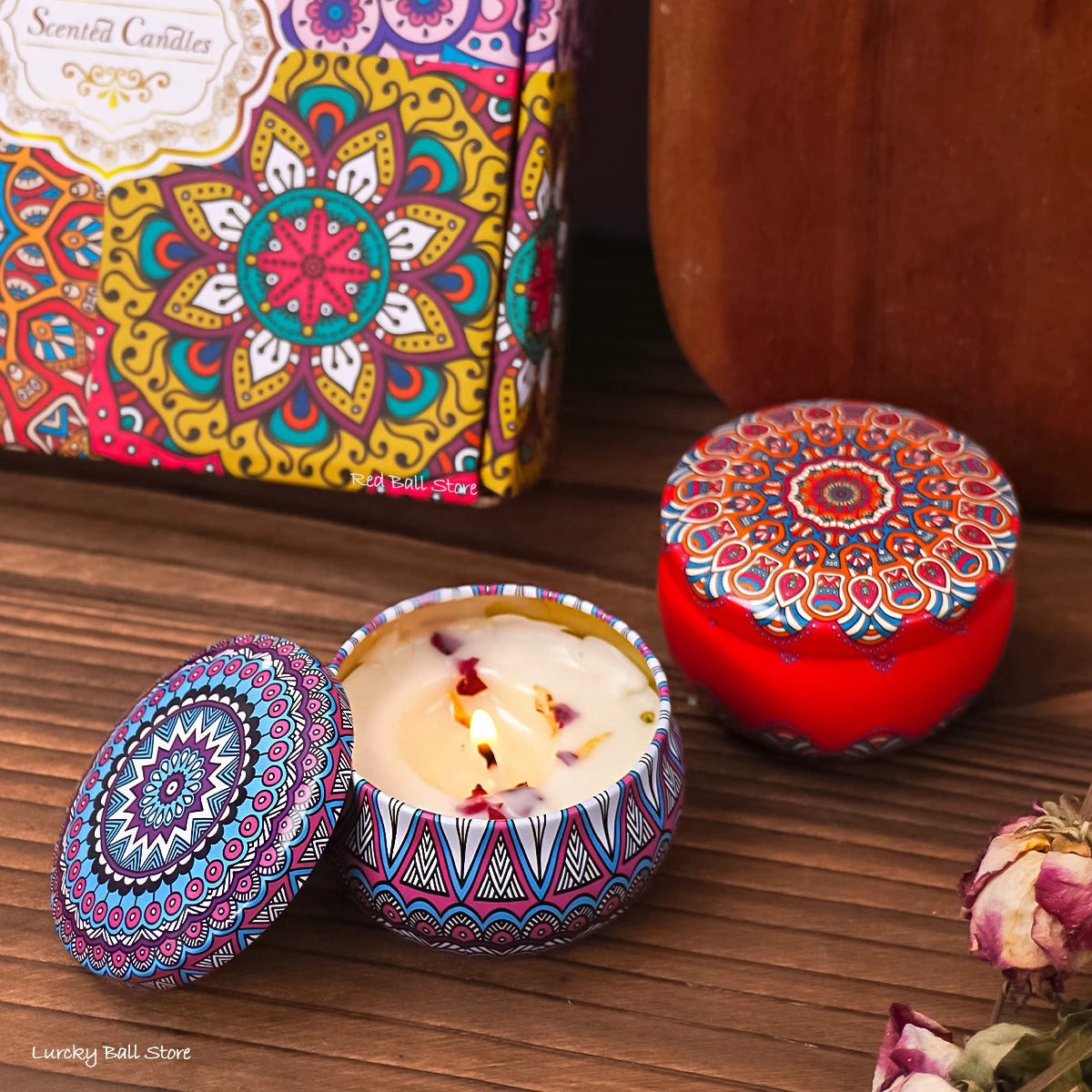 Romantic Ambience Aromatic Candles