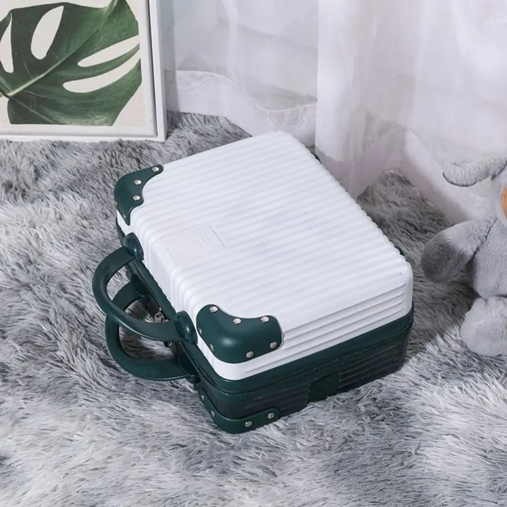Portable Makeup Travel Case with Secure Lock"