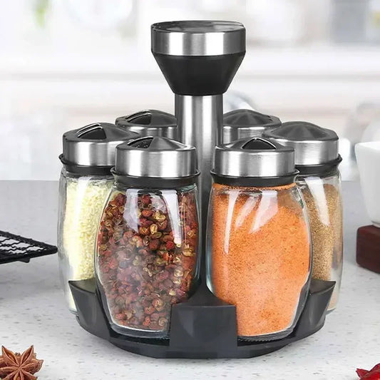 SpiceSphere Rotating Glass Set