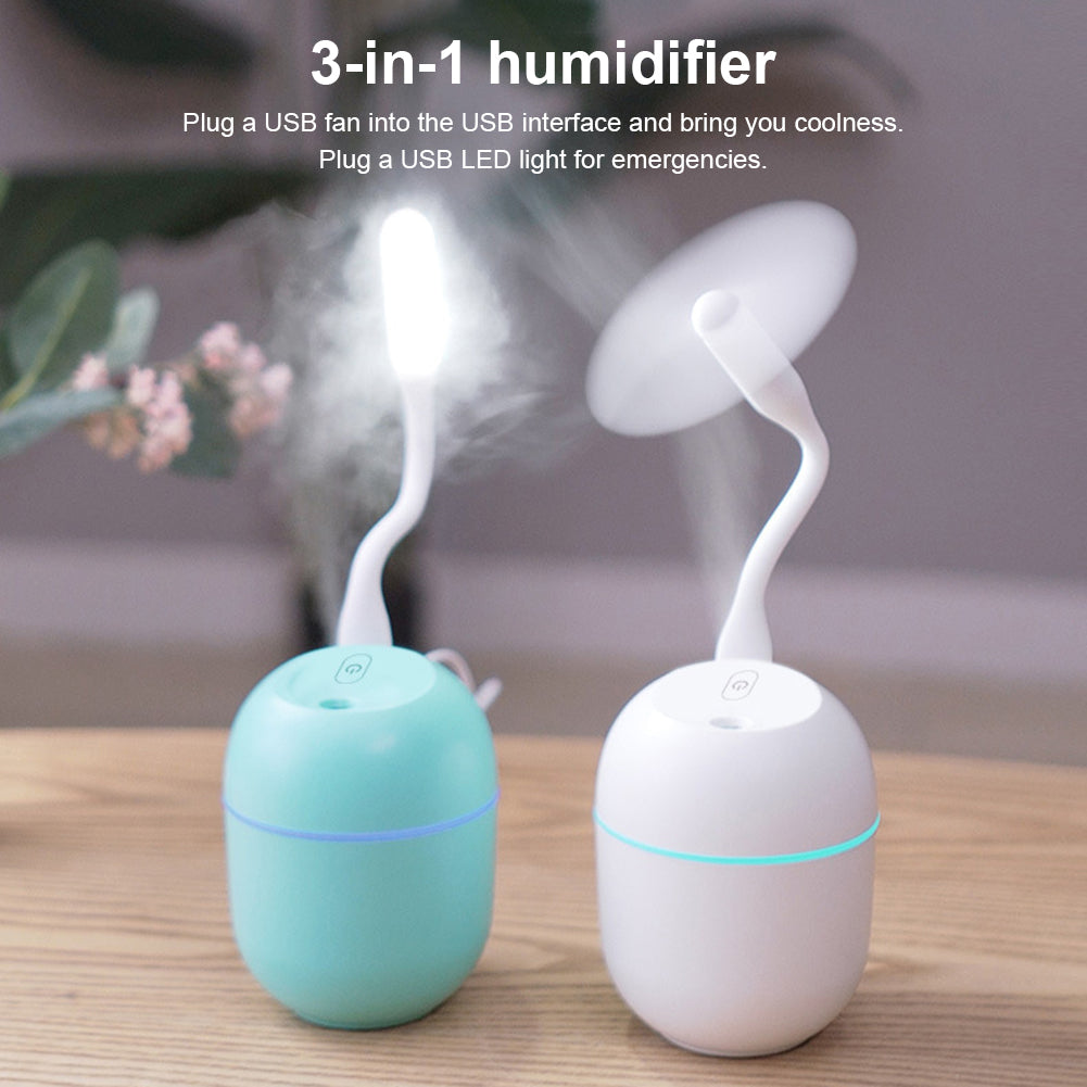 Humidificateur aromatique USB avec éclairage ambiant