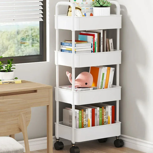 Carrito móvil multiusos para cocina y dormitorio