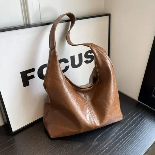 Sac fourre-tout en cuir PU Elegance