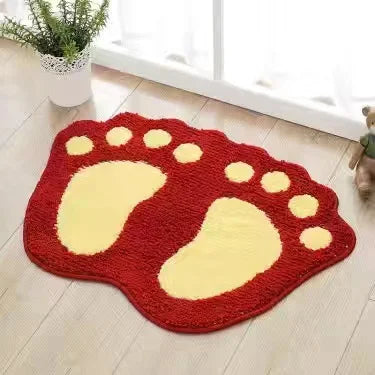 Sole Shape Shower Mat