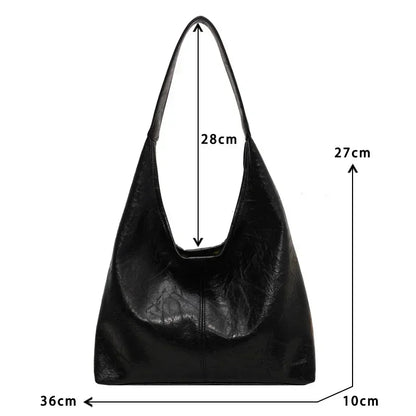 Bolso de mano elegante de piel sintética