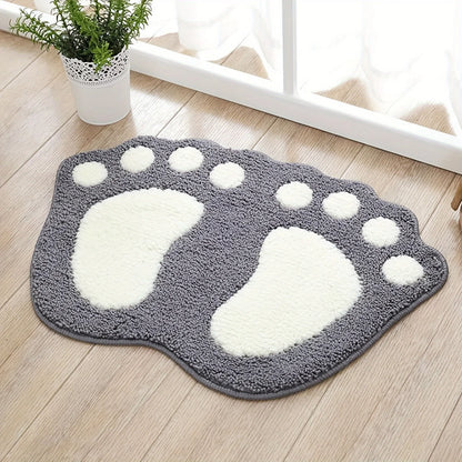 Sole Shape Shower Mat