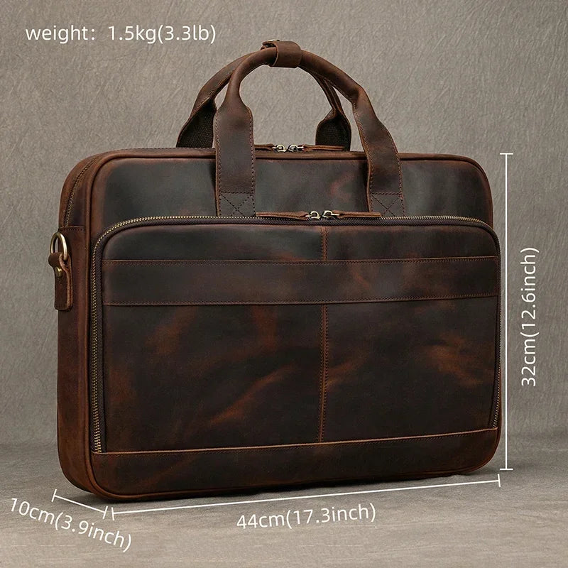 Heritage Leather Business Bag