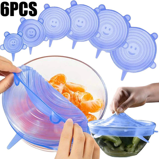 Silicone FreshSeal Food Covers