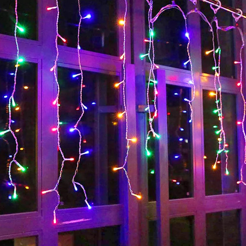 Crystal Drop Christmas Lights