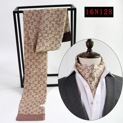 Foulard en soie double face London Heritage