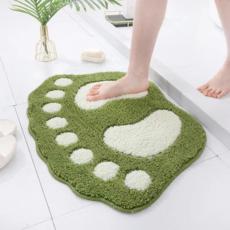 Sole Shape Shower Mat