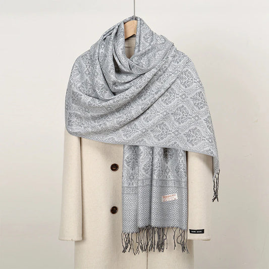 Winter Elegance Cashmere Stole