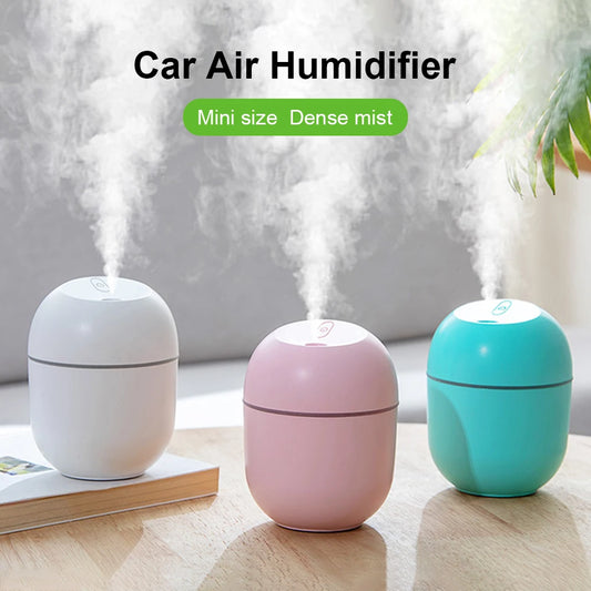 USB Aromatic Humidifier Mist Maker with Ambient Lighting