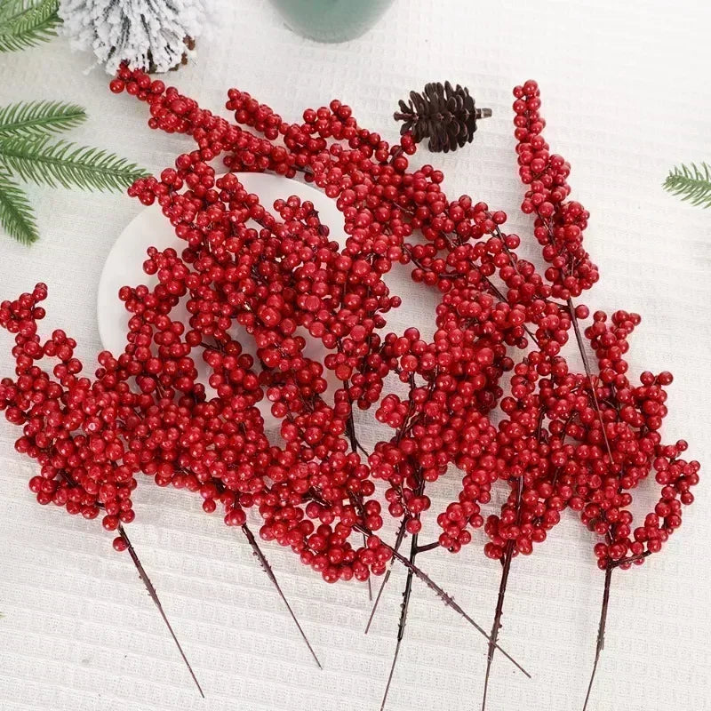 Scarlet Berry Christmas Sprigs