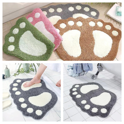 Sole Shape Shower Mat