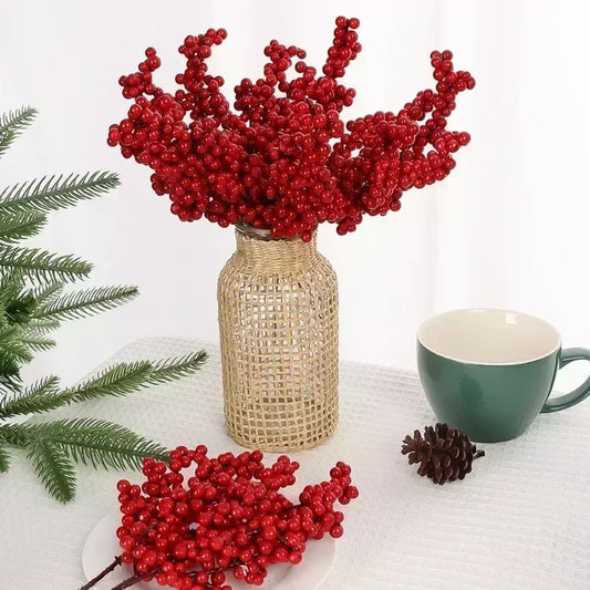 Scarlet Berry Christmas Sprigs