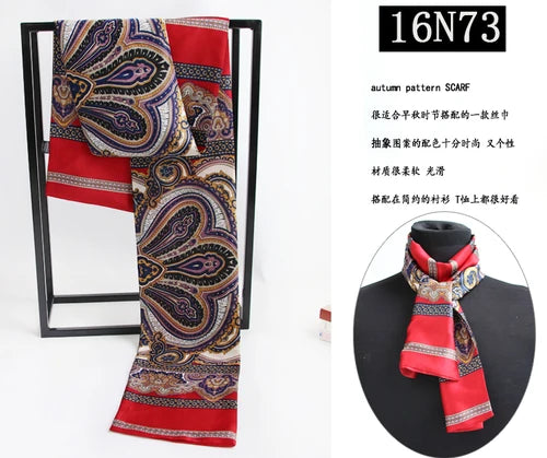 Foulard en soie double face London Heritage