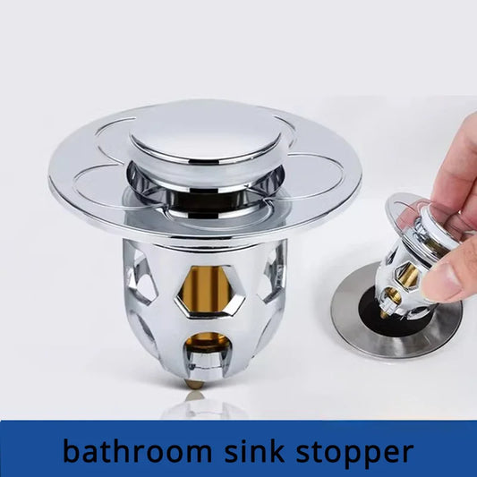 Premium Universal Pop-Up Drain Plug Sink and Bathtub