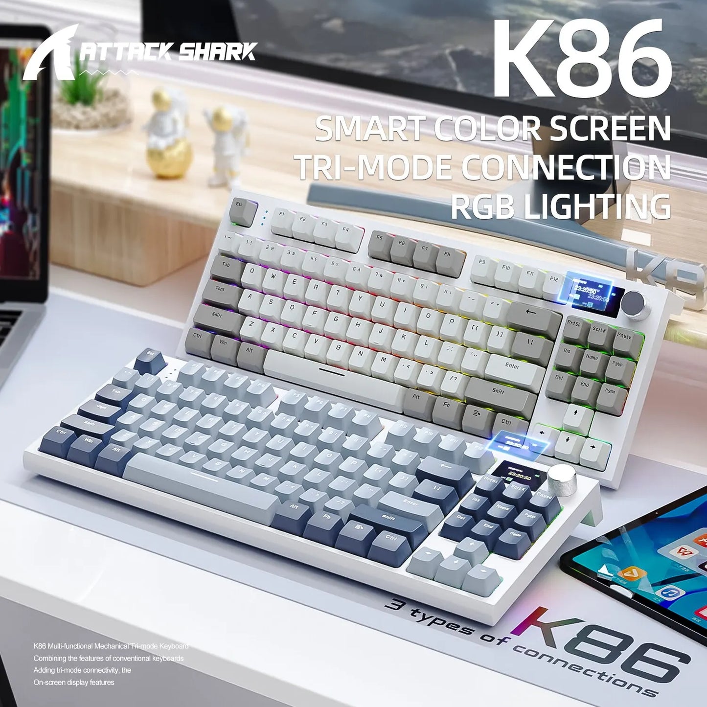 K86 Versatile Wireless Keyboard