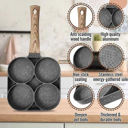 Multi-Division Cooking Frying Pan