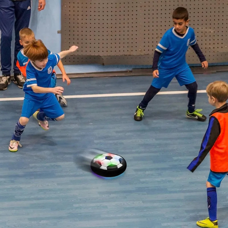 Ballon de football aérien lumineux pour enfants