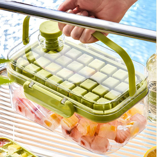 One-Click Ice Cube Maker for Drinks and Cocktails